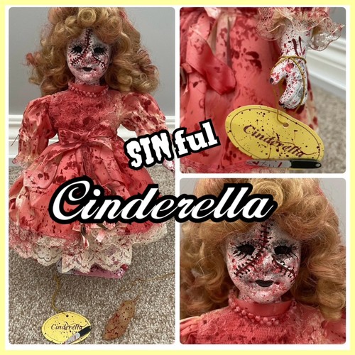 Porcelain horror doll - porcelain,