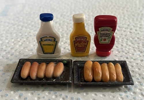 Barbie dolls house - house, sausages