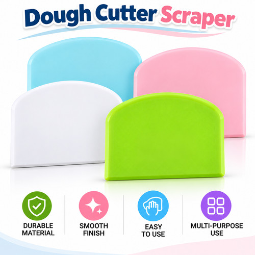 Flexible plastic dough cutter - flexible,