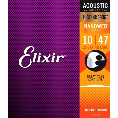 Elixir nanoweb phosphor - phosphor, bronze