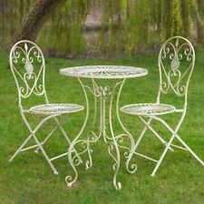 Cream Bistro Set Garden Dining