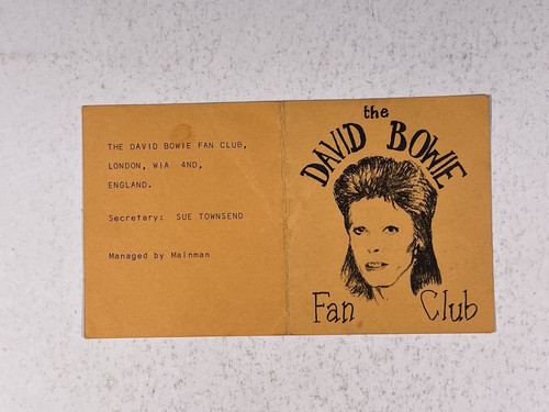 David bowie fan club - david,