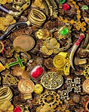 Fat Quarter Buried Treasure