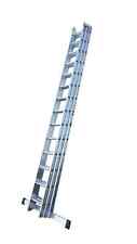 LYTE 4.0M - 10.2M ALUMINIUM TRIPLE EN131 PROFESSIONAL LADDER  14 RUNG / SECTION