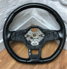 Genuine VW Golf MK7 MK7.5 flat bottom DSG steering wheel. GTE, GTI, R, GTD.  1E