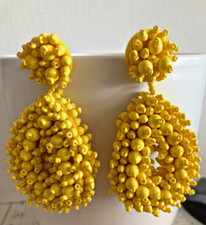 ZARA YELLOW  HAND MADE BEADED
