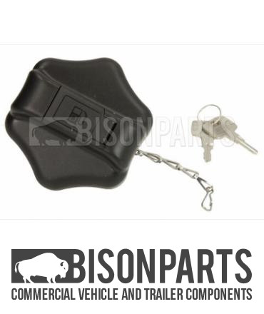 Locking fuel cap - 60mm, bayonet