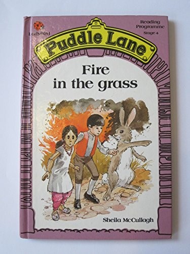Fire the grass puddle - fire,
