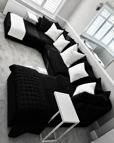 Bishop shape corner sofa set - bishop,