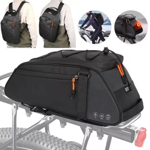 10l bike rear rack bag - rear,