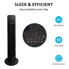 29-Inch Tower Fan with Remote