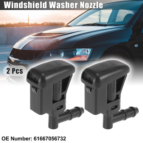 2pcs windshield washer nozzles - windshield,