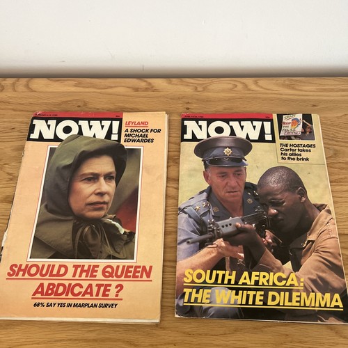 Vintage now magazines - magazines, x