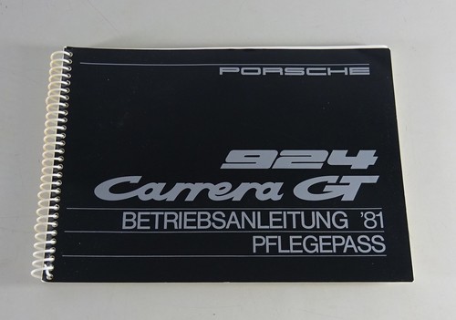 Owners manual - manual/manual, porsche
