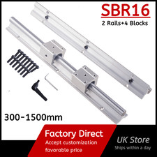 2X SBR16 300mm-1500mm Linear