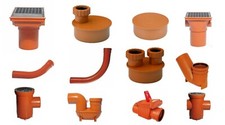 Underground Drainage 110mm Fittings BRANCH GULLY HOPPER  110MM NON RET-VALVE