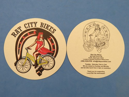 Beer drink coasters rat - 2, coasters: