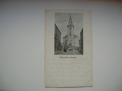 Kilbarchan church and steeple - church,