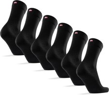 DANISH ENDURANCE Dress Socks Premium Thermal Merino Wool 3 Pack UK 9-12 (121206)