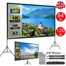 120" Projector Screen w/Tripod
