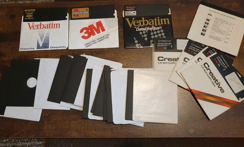 Inch floppy discs bundle - 5.25,