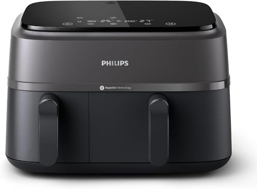 Philips dual basket air fryer - basket,