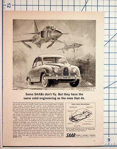 1964 saab car - 1964,
