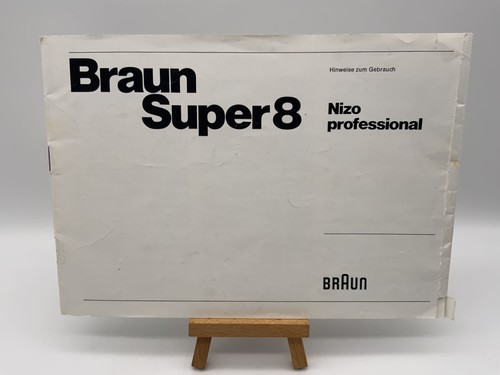 Braun nizo professional super - nizo,