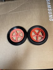 Plastic wheel solid rubber - plastic,
