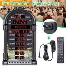 Azan Clock, LED Muslim Prayer