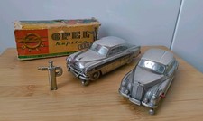 Vintage Kolner Prameta Opel Kapitan 555 Mercedes car.clockwork toy.Germany 1950