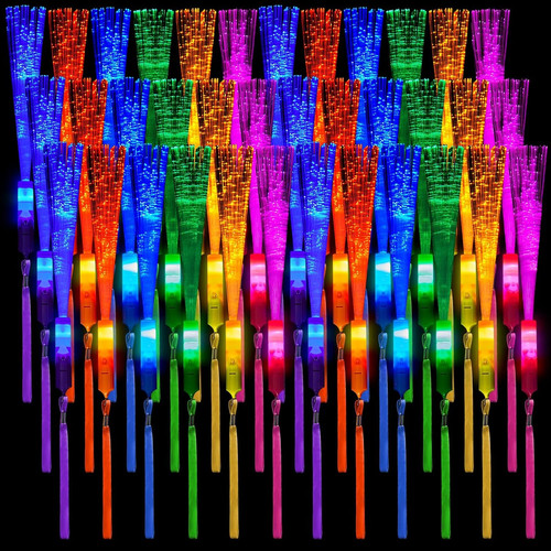 Pieces glow fiber wands led - pieces,