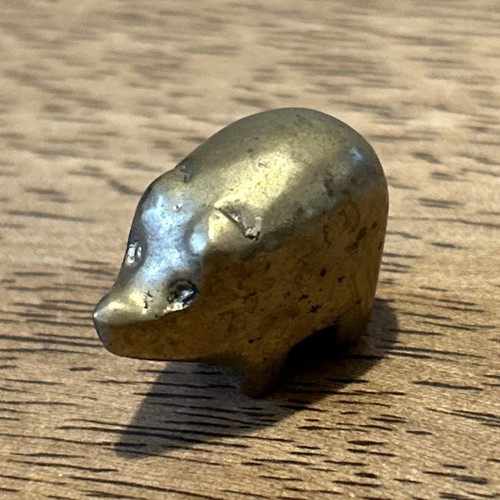Miniature pig figurine - miniature,