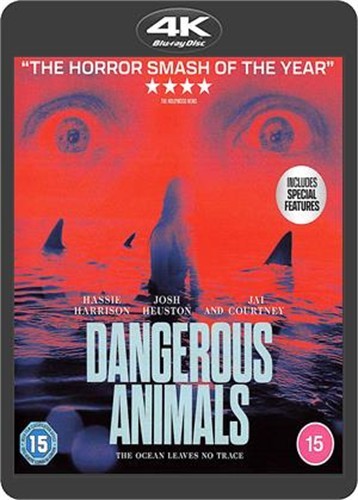 Dangerous animals blu ray - animals, 4k