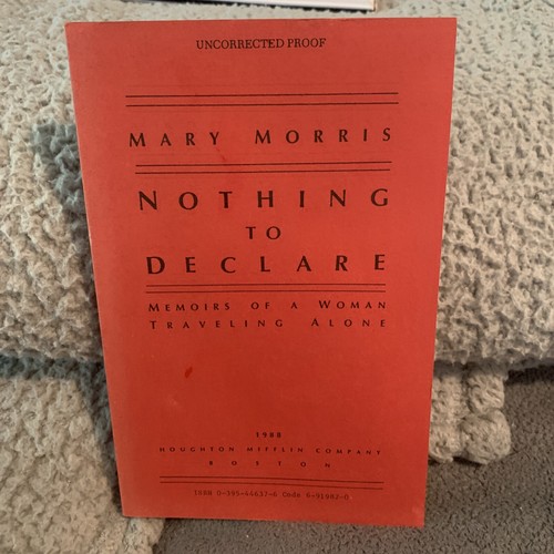 Nothing declare memoirs of - to,