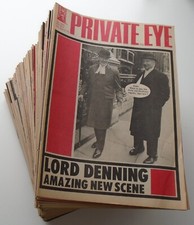 Private Eye Magazine. Issues