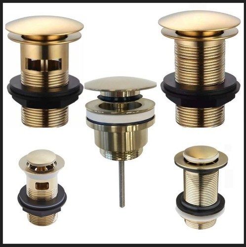 Brushed brass unslotted - brushed,