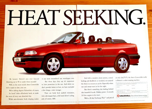 Vauxhall astra convertible - vauxhall,