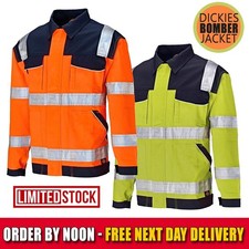 Dickies Hi-Vis Bomber Jacket