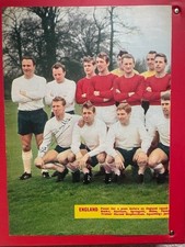 JACK CHARLTON SIGNED ENGLAND 1966 WORLD CUP WINNER 11  x 8  inch PICTURE 4