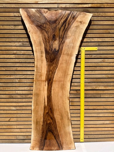 European walnut live edge slab - european,