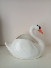 Dartmouth Pottery Swan Vintage Vase Planter 13cm Tall