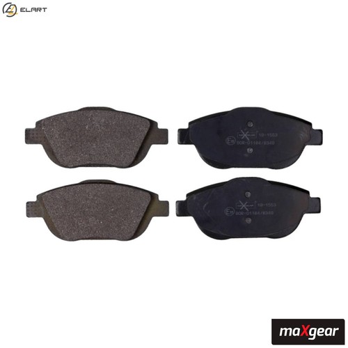 Brake pad set disc - pad,