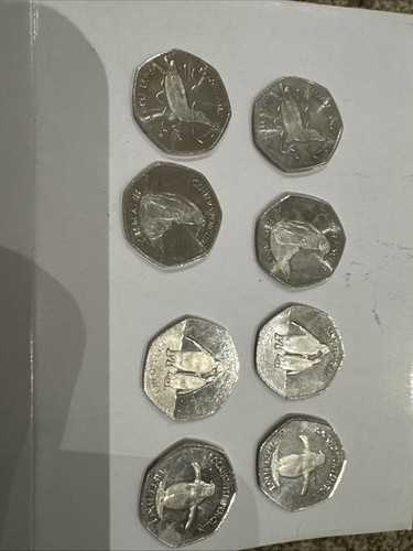 Falkland island penguins 4x50p - penguins,