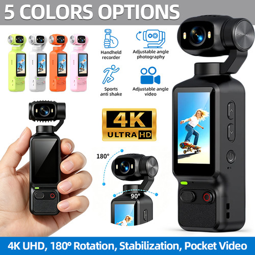Handheld action camera - 4k,