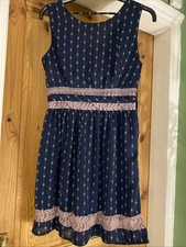 Tenki Lace Navy Dress Size 10