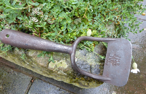 Vintage dutch hoe head garden - dutch,