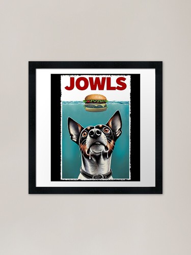 Funny rat terrier - rat, and