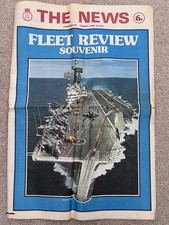 The News Portsmouth Fleet Review Souvenir June 1977 Silver Jubilee HMS Ark Royal