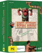 Monty Python's Flying Circus - Complete Series 1-4 DVD Boxset Restored NEW R2